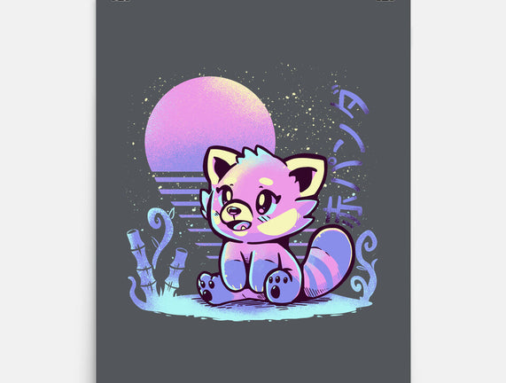 Retrowave Red Panda
