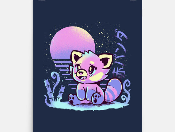 Retrowave Red Panda