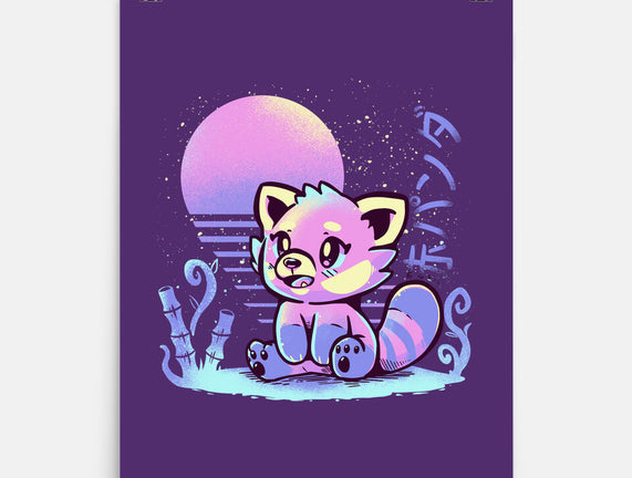 Retrowave Red Panda