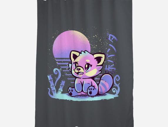 Retrowave Red Panda