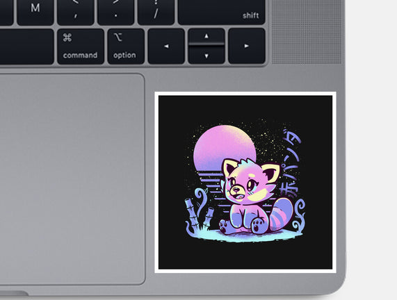 Retrowave Red Panda