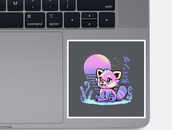 Retrowave Red Panda