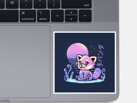 Retrowave Red Panda