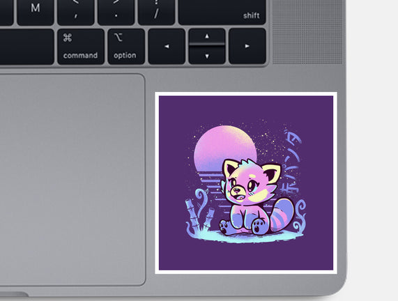 Retrowave Red Panda