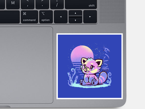 Retrowave Red Panda