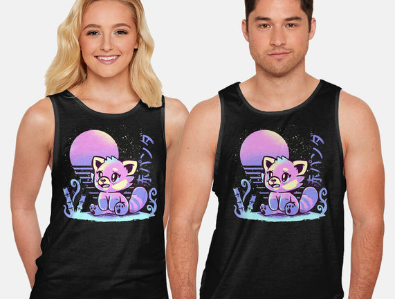 Retrowave Red Panda