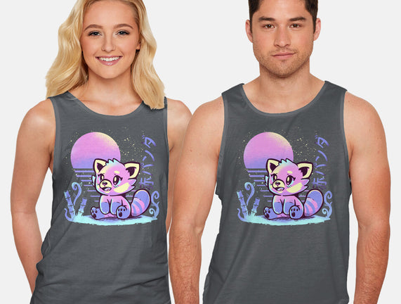 Retrowave Red Panda