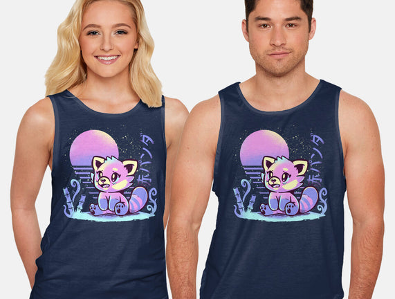 Retrowave Red Panda