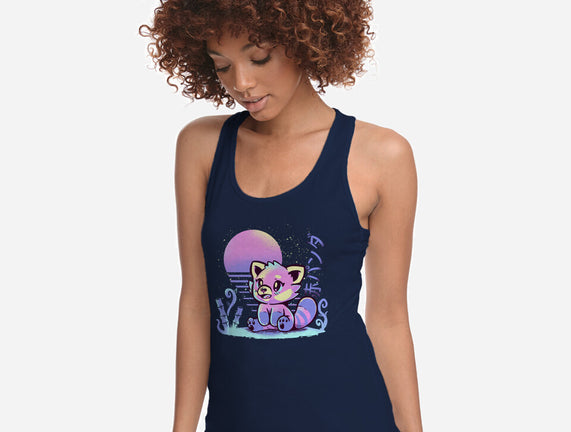 Retrowave Red Panda