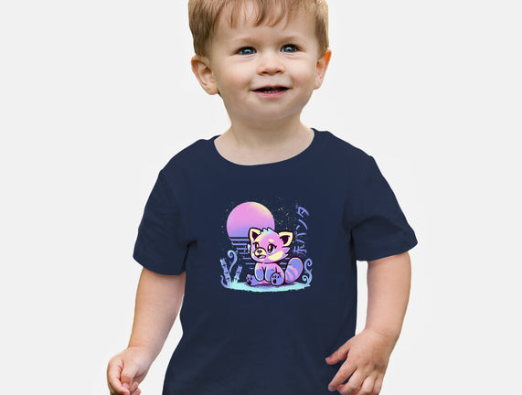 Retrowave Red Panda