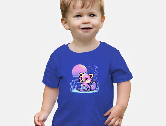 Retrowave Red Panda