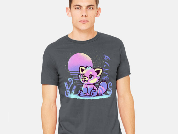 Retrowave Red Panda