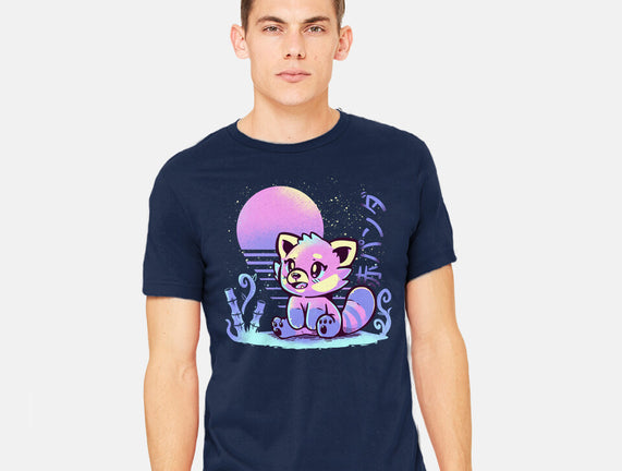 Retrowave Red Panda