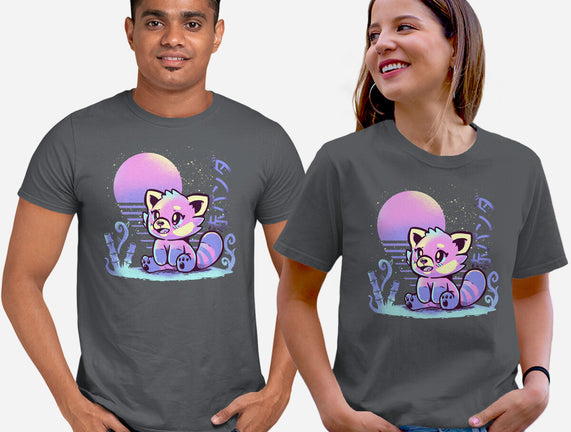 Retrowave Red Panda