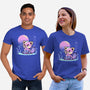 Retrowave Red Panda-unisex basic tee-TechraNova
