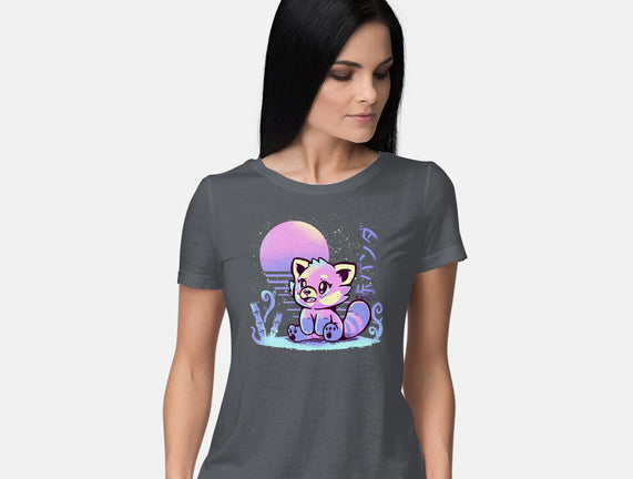 Retrowave Red Panda