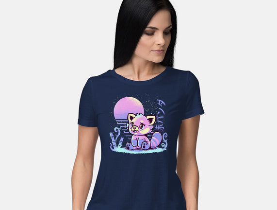 Retrowave Red Panda