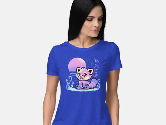 Retrowave Red Panda