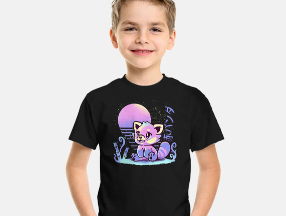 Retrowave Red Panda