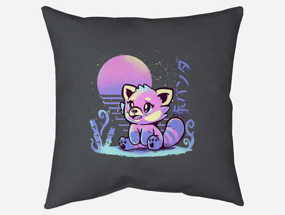 Retrowave Red Panda