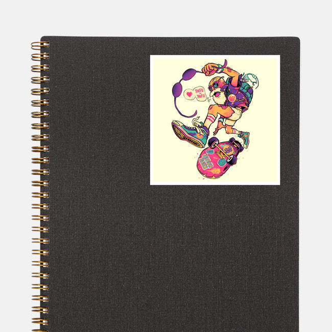 Kame Style-none glossy sticker-Sanjota