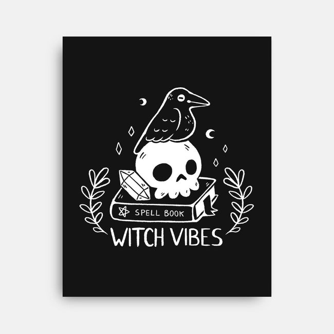 Witch Vibes-none stretched canvas-xMorfina