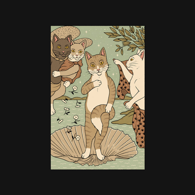 Venus Cat-none stretched canvas-Thiago Correa