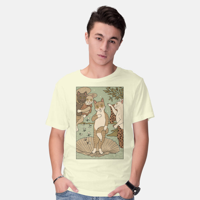 Venus Cat-mens basic tee-Thiago Correa