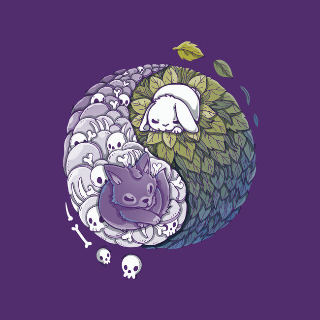 Yin Yang Predator Prey-womens basic tee-Vallina84