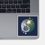 Yin Yang Predator Prey-none glossy sticker-Vallina84