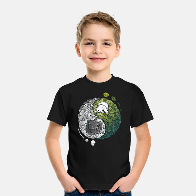 Yin Yang Predator Prey-youth basic tee-Vallina84