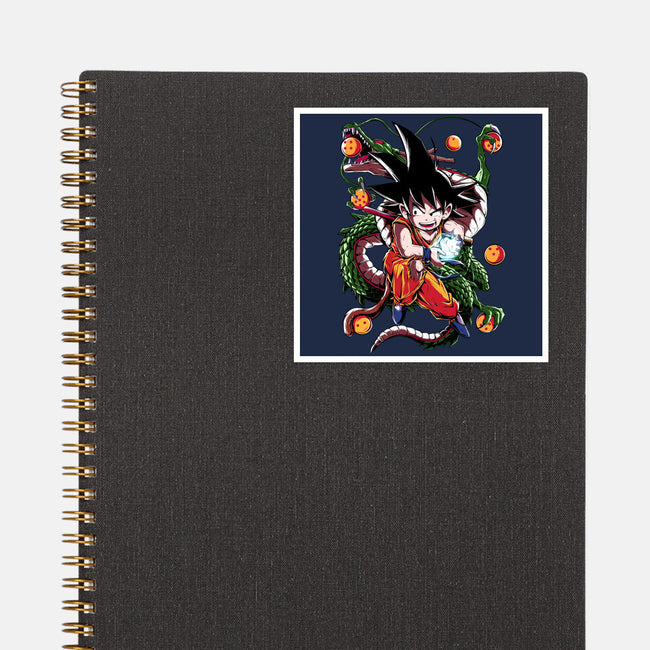 The Monkey Boy-none glossy sticker-Conjura Geek