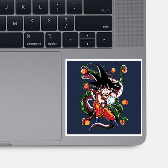 The Monkey Boy-none glossy sticker-Conjura Geek