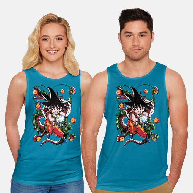 The Monkey Boy-unisex basic tank-Conjura Geek