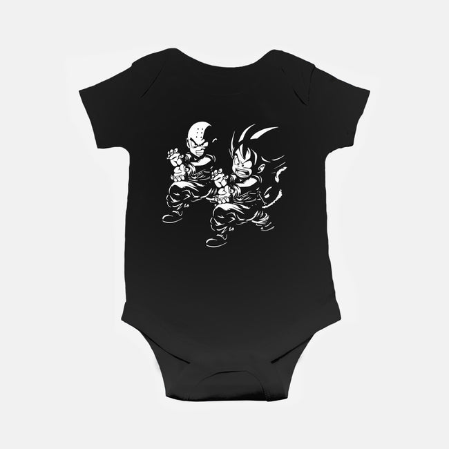 Kame Fiction-baby basic onesie-Melonseta