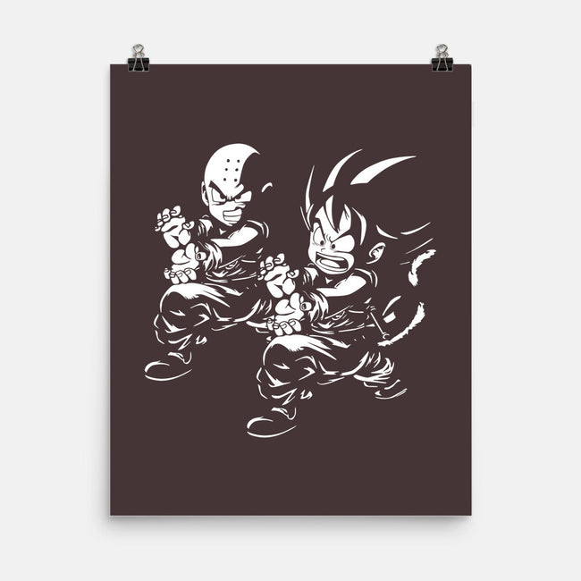 Kame Fiction-none matte poster-Melonseta