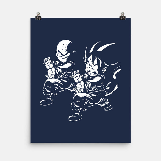 Kame Fiction-none matte poster-Melonseta