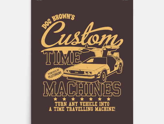 Custom Time Machines