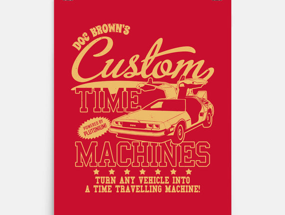 Custom Time Machines