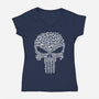 Punishments-womens v-neck tee-nathanielf