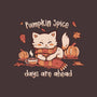 Pumpkin Spice Days-unisex kitchen apron-TechraNova