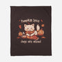 Pumpkin Spice Days-none fleece blanket-TechraNova