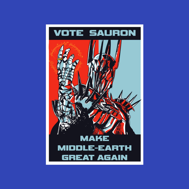 Vote Sauron-womens off shoulder tee-fanfabio