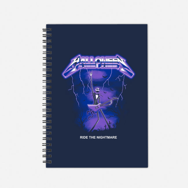 Ride The Nightmare-none dot grid notebook-retrodivision