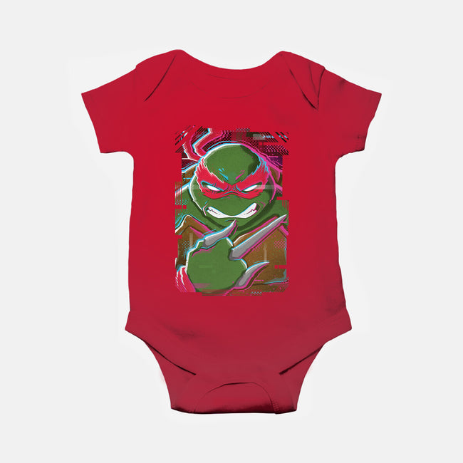 Raphael Glitch-baby basic onesie-danielmorris1993