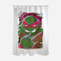 Raphael Glitch-none polyester shower curtain-danielmorris1993