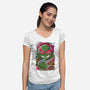 Raphael Glitch-womens v-neck tee-danielmorris1993