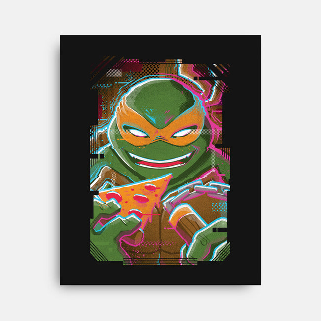 Mike Glitch-none stretched canvas-danielmorris1993