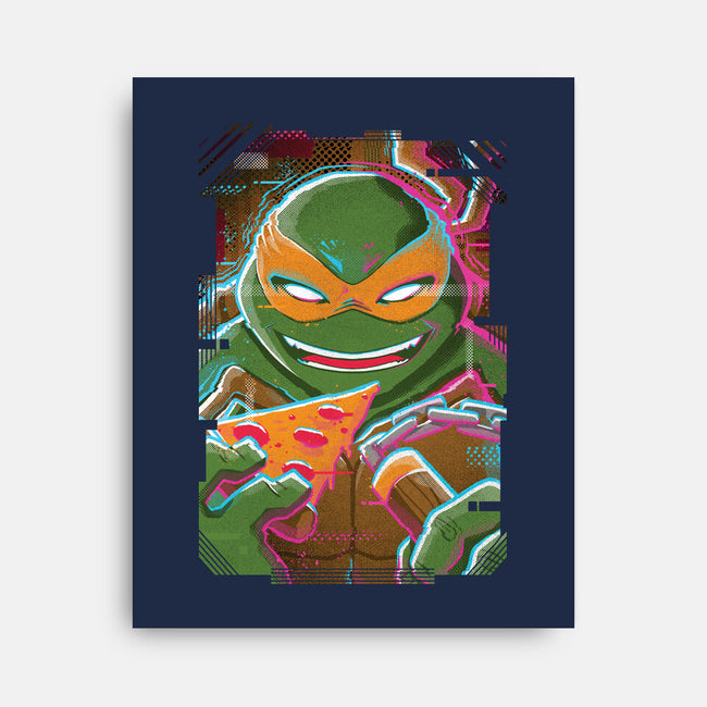 Mike Glitch-none stretched canvas-danielmorris1993