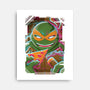 Mike Glitch-none stretched canvas-danielmorris1993